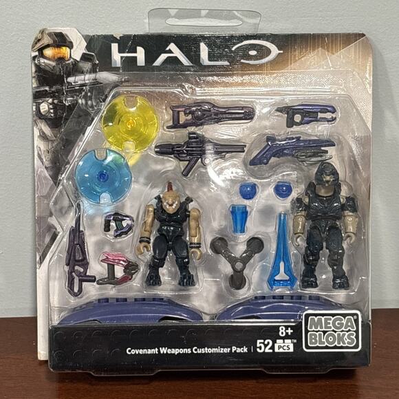 Mega Bloks Halo Covenant Weapons Customizer Pack CNH22 Retired 2015 - Picture 1 of 10